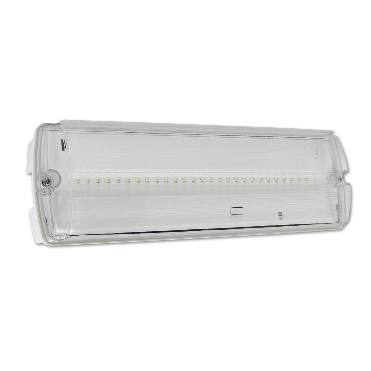 Lámpara de emergencia rectangular