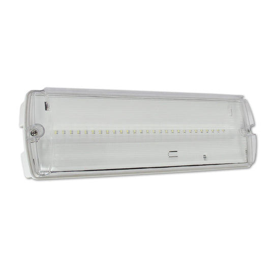 Lámpara de emergencia rectangular