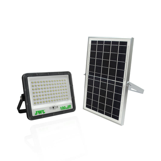 Reflector con panel solar